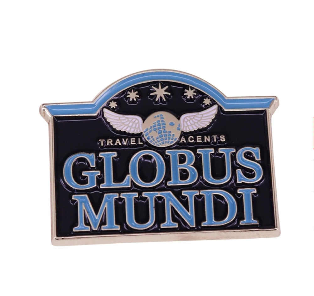 Harry Potter Globus Mundi Travel Agent Enamel Pins 275-1